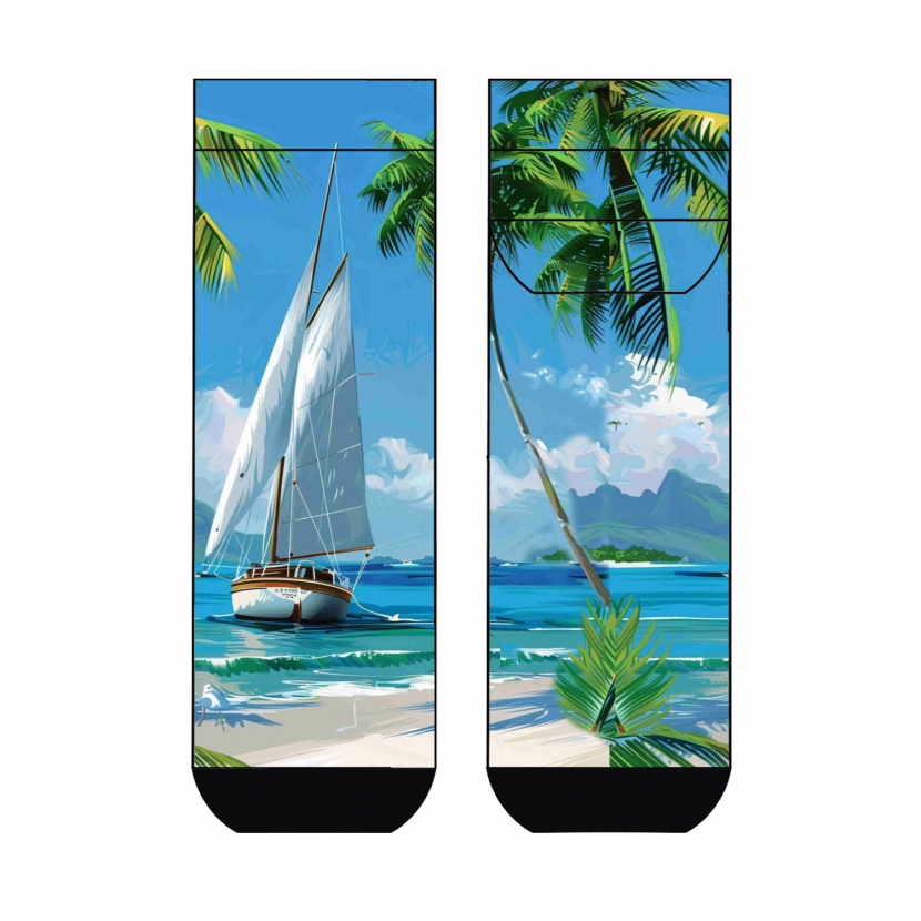 Cool 7 - Unisex One Size (41/46) - Print Sneaker - Runddruck Motiv: C5476